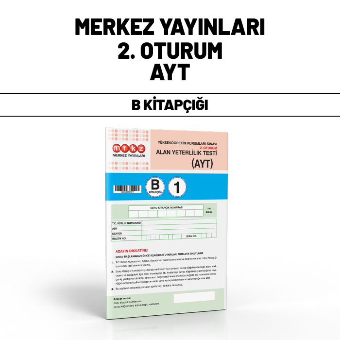 MERKEZ YAYIN YKS AYT SNV 1-B - 25-26